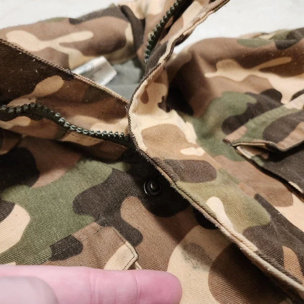 G-Unit Mens S Small Camo Camouflage Military Hip Hop Rap Streetwear Jacket‎